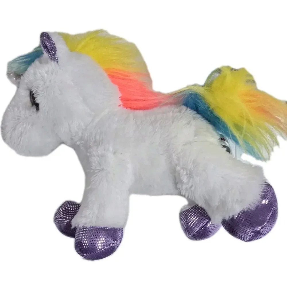 Sparkle Tales Rainbow Unicorn Stuffed Animal Plush Toy Aurora 2019 White - Picture 1 of 9